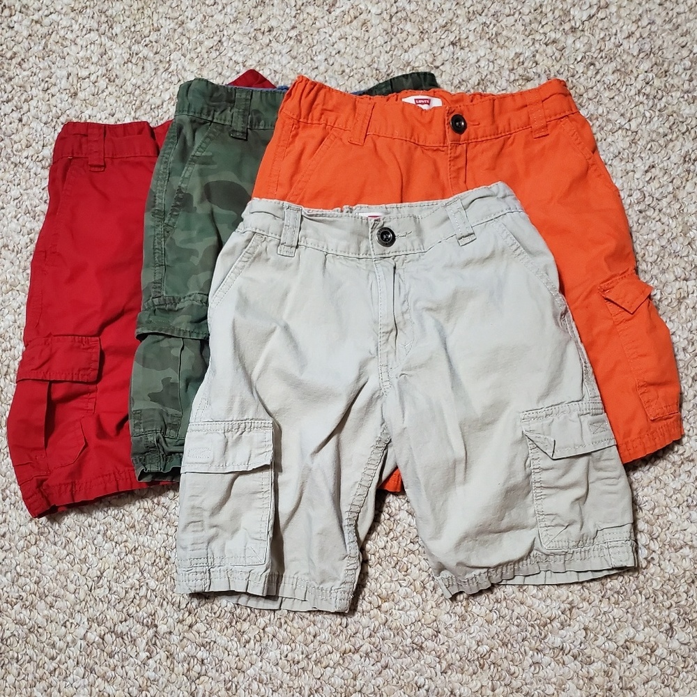 Lot of (4) Boys Levi's Shorts